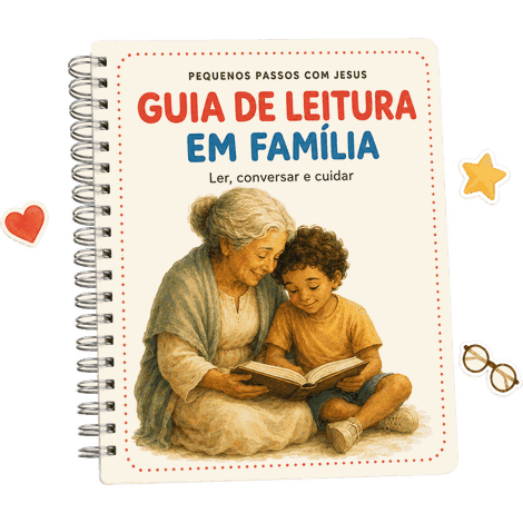Capa do Guia de Leitura em Família